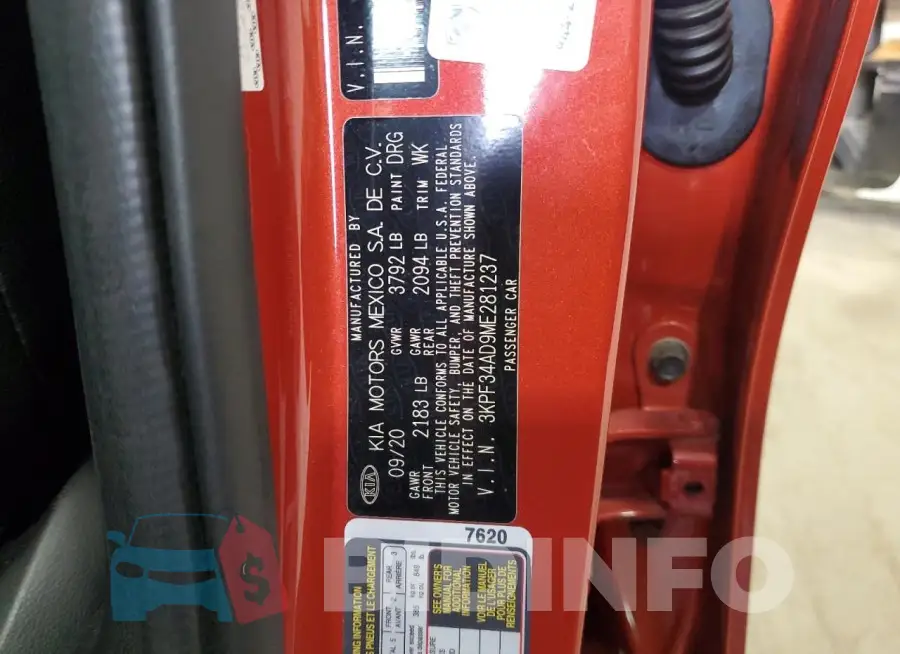 3KPF34AD9ME281237 Photo# 12