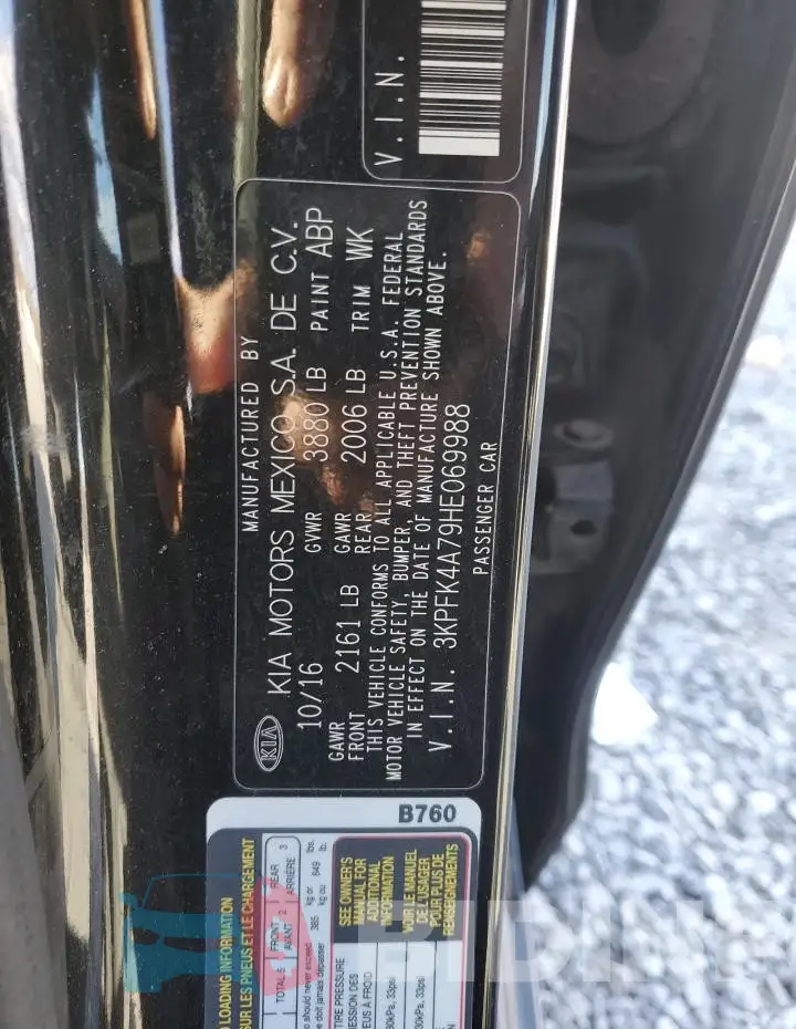 3KPFK4A79HE069988 Photo# 12