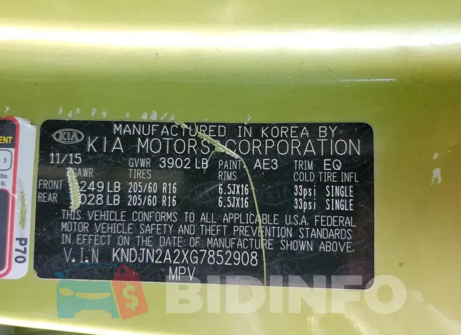 KNDJN2A2XG7852908 Photo# 12