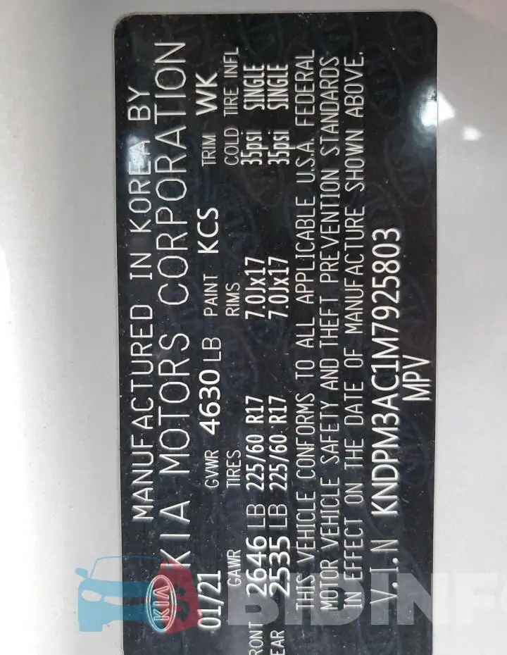 KNDPM3AC1M7925803 Photo# 13