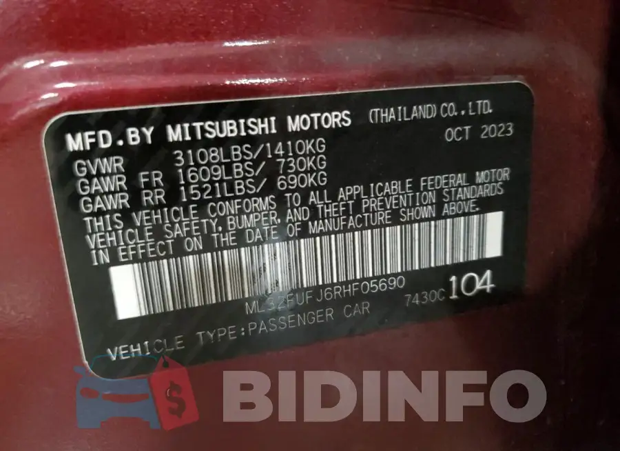 ML32FUFJ6RHF05690 Photo# 12