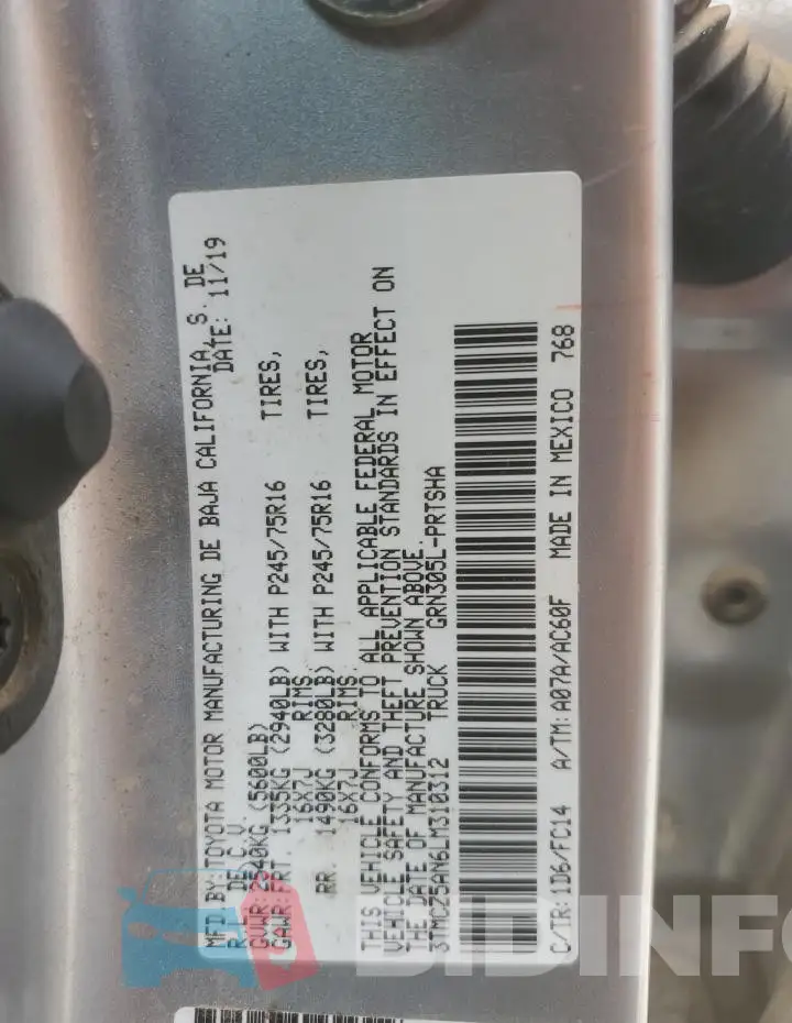 3TMCZ5AN6LM310312 Photo# 13