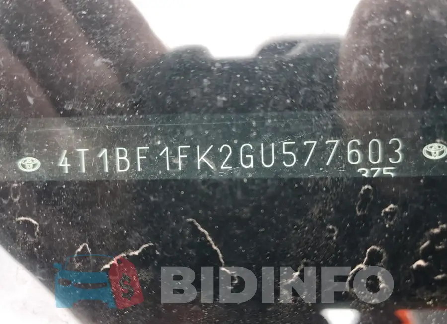 4T1BF1FK2GU577603 Photo# 12