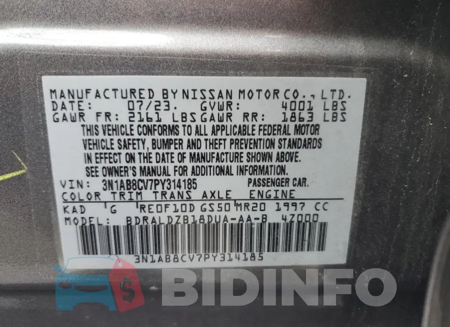 3N1AB8CV7PY314185 Photo# 12