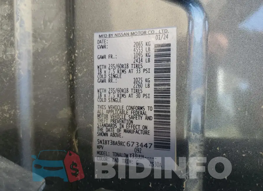 5N1BT3BA9RC673447 Photo# 12