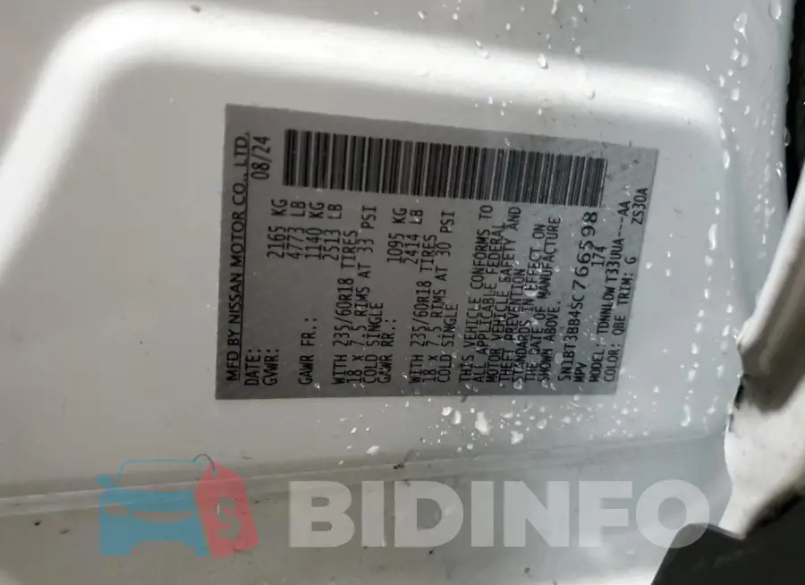5N1BT3BB4SC766598 Photo# 13