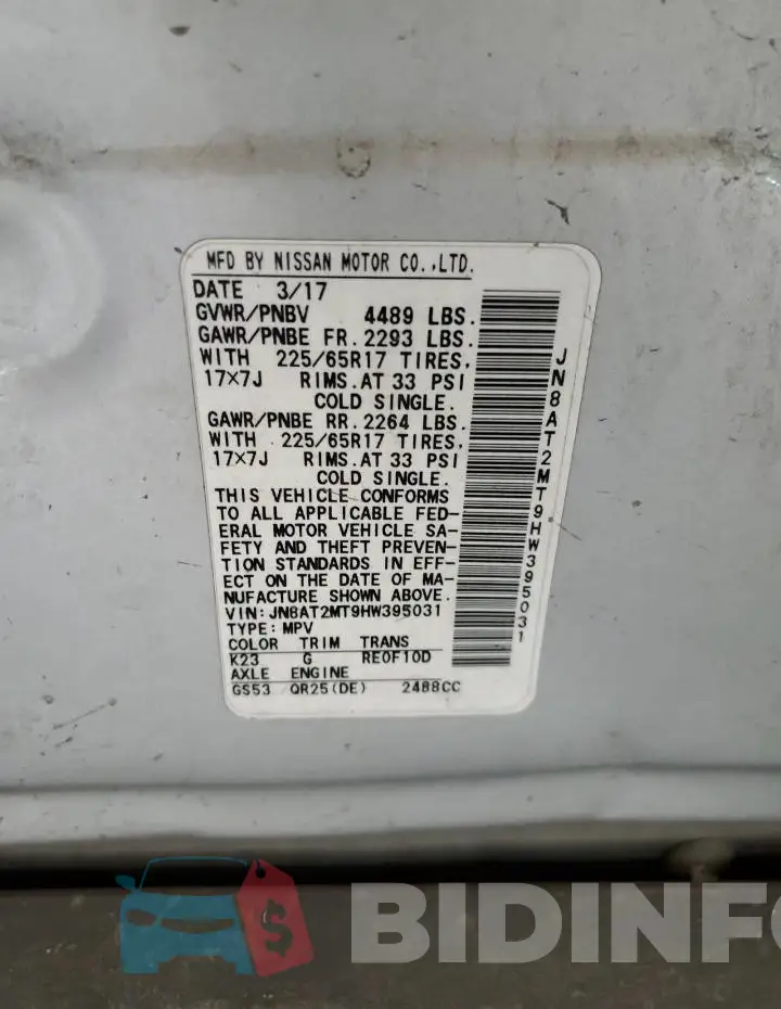 JN8AT2MT9HW395031 Photo# 12