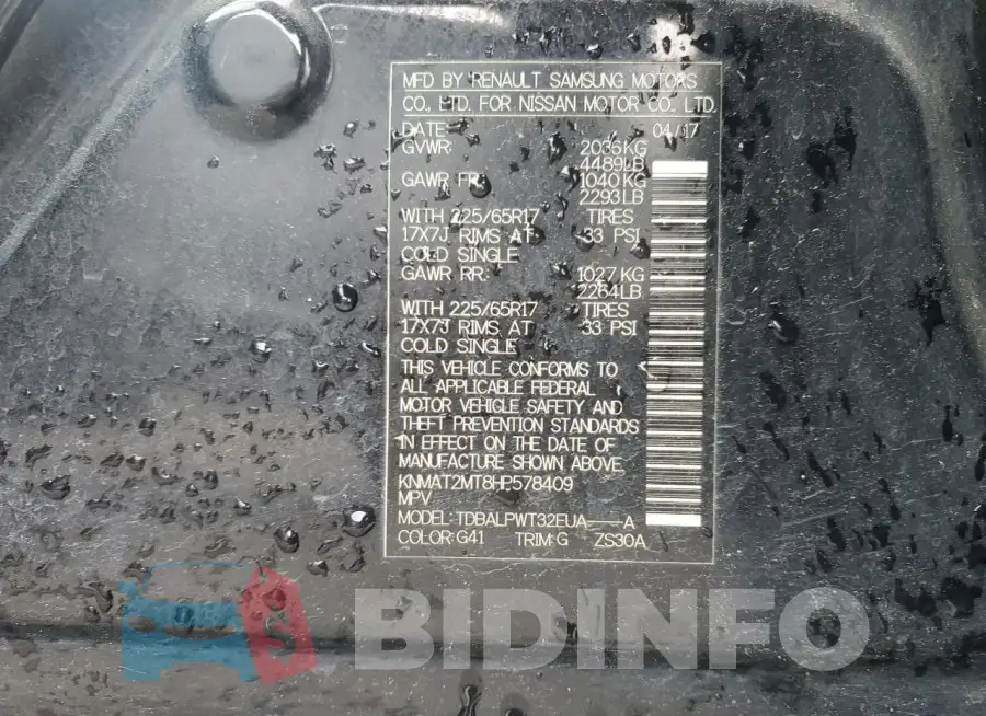 KNMAT2MT8HP578409 Photo# 13
