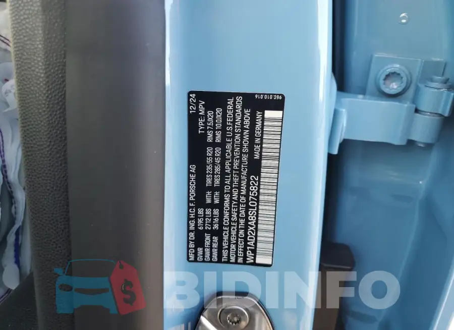 WP1AD2XA8SL075822 Photo# 13