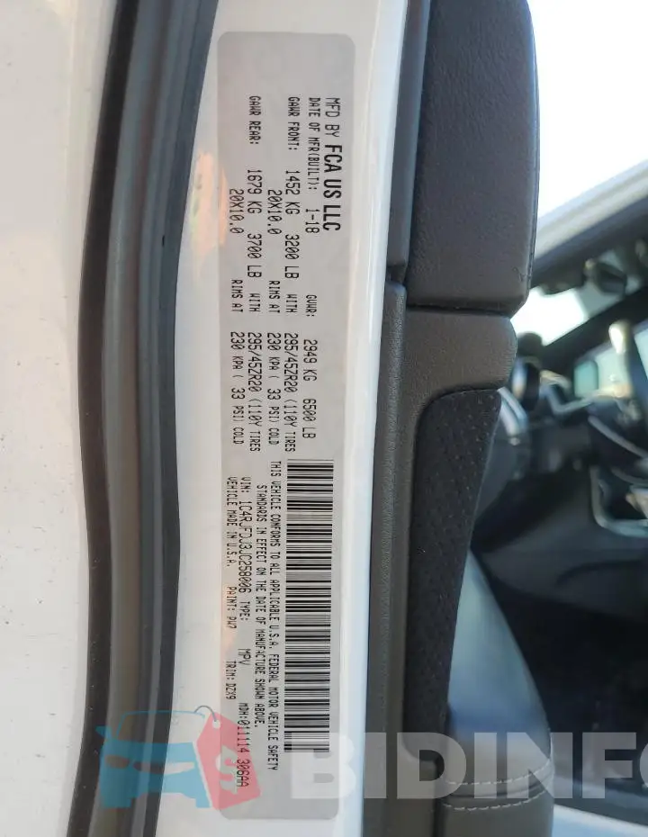 1C4RJFDJ3JC258006 Photo# 13