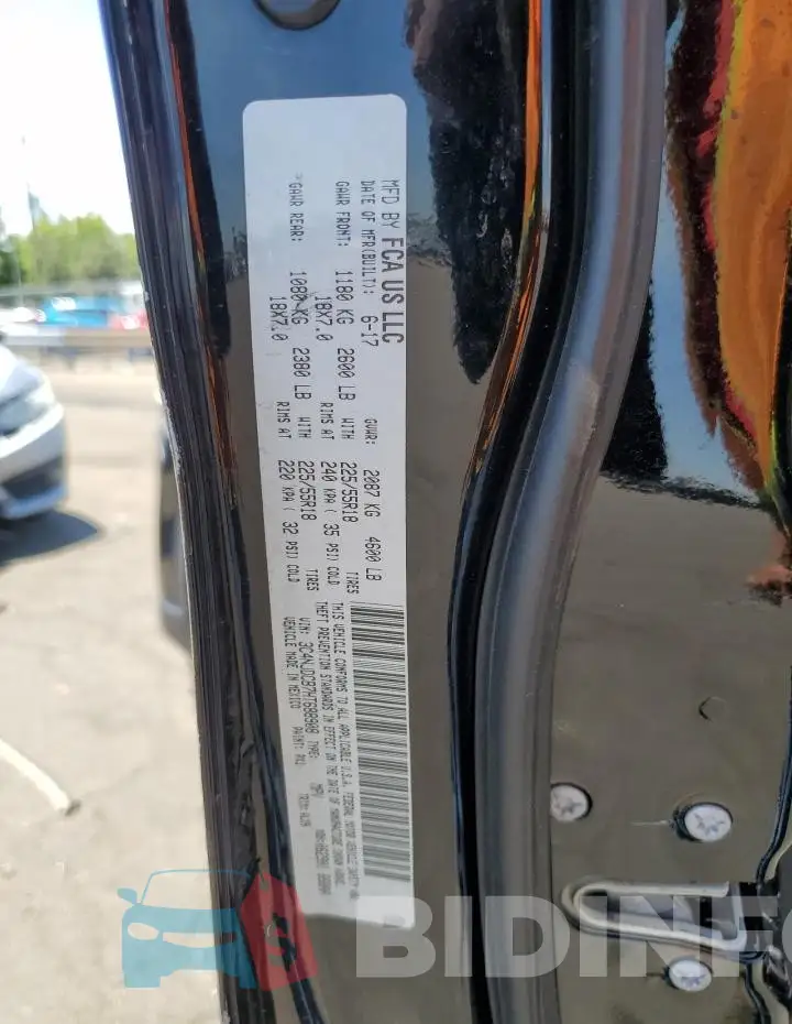 3C4NJDCB7HT688908 Photo# 13