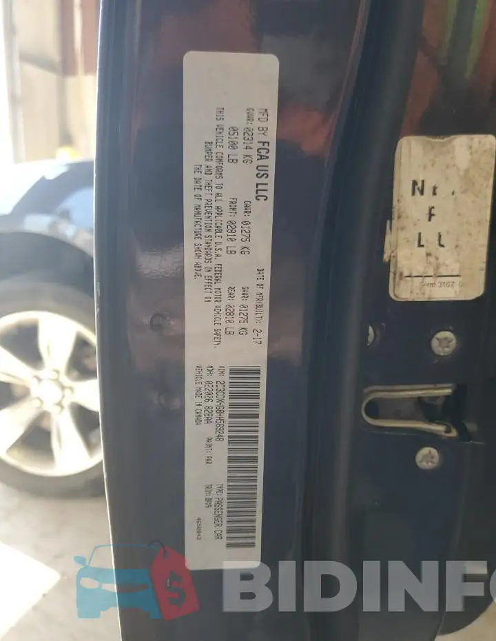2C3CDXHG8HH569248 Photo# 13