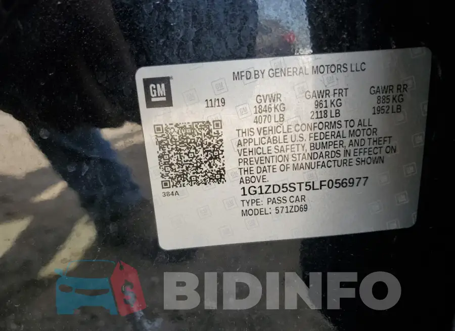 1G1ZD5ST5LF056977 Photo# 12