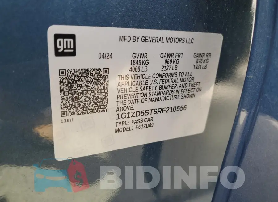 1G1ZD5ST6RF210556 Photo# 12
