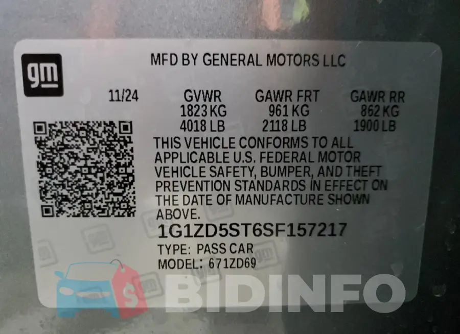 1G1ZD5ST6SF157217 Photo# 12