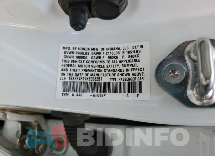 19XZE4F17KE026251 Photo# 12