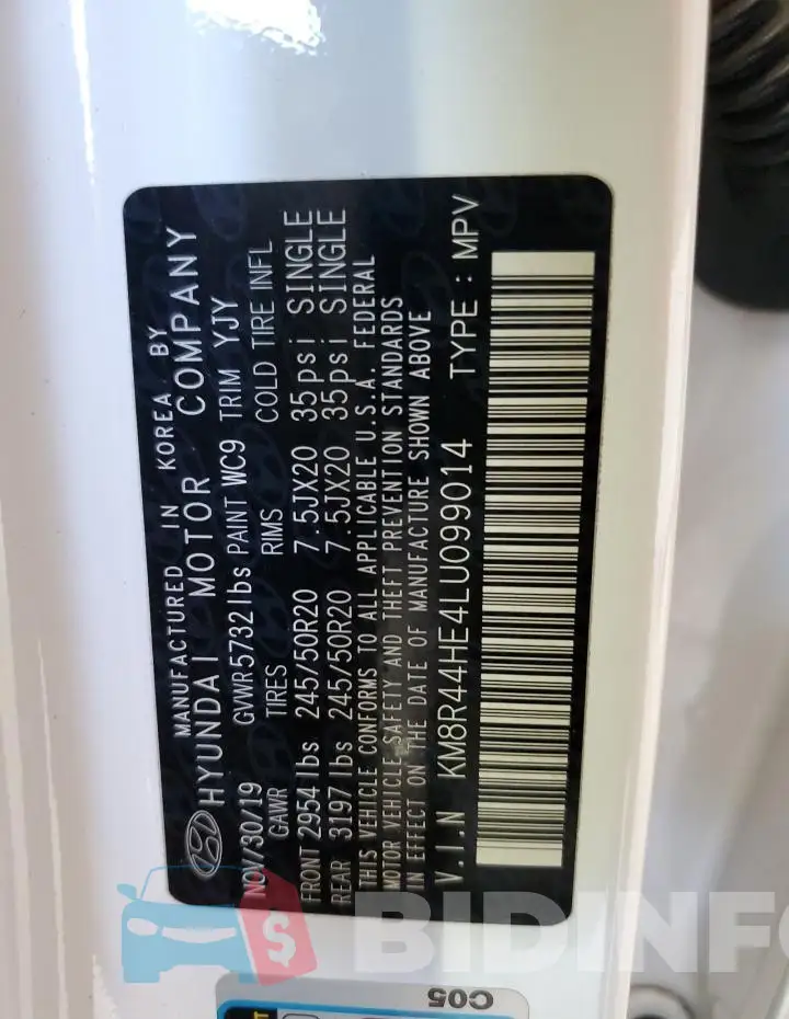 KM8R44HE4LU099014 Photo# 14