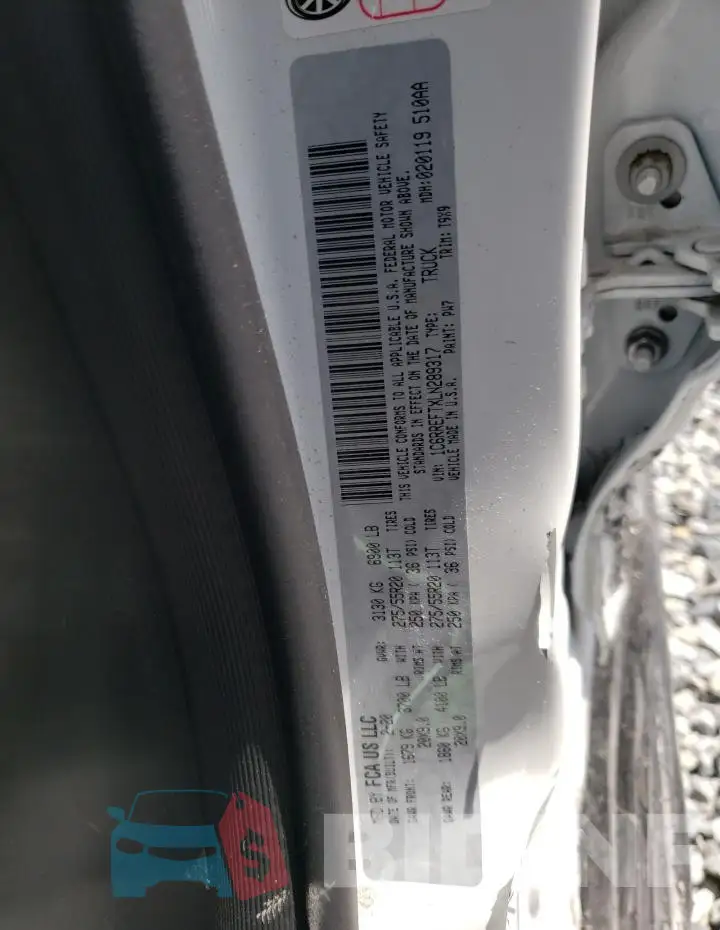 1C6RREFTXLN289317 Photo# 14