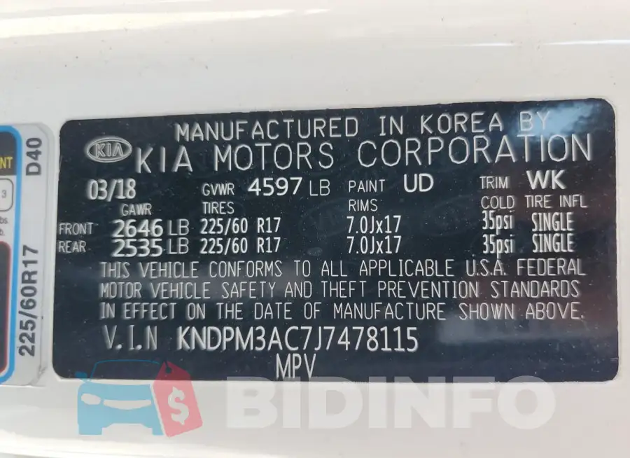 KNDPM3AC7J7478115 Photo# 12