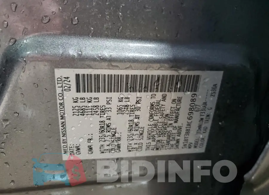 5N1BT3BB1RC698089 Photo# 13