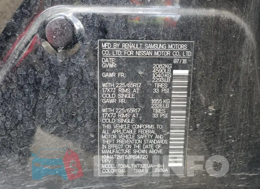 KNMAT2MT6JP614720 Photo# 13
