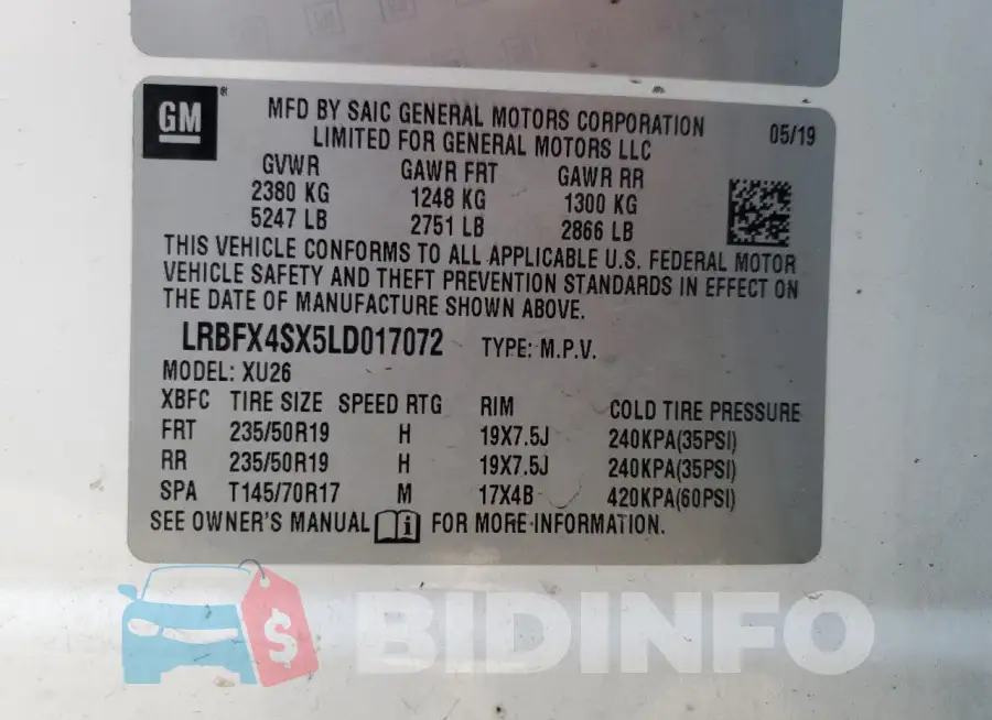 LRBFX4SX5LD017072 Photo# 12