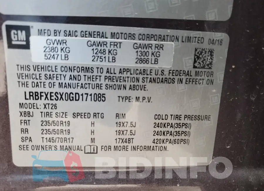 LRBFXESX0GD171085 Photo# 13