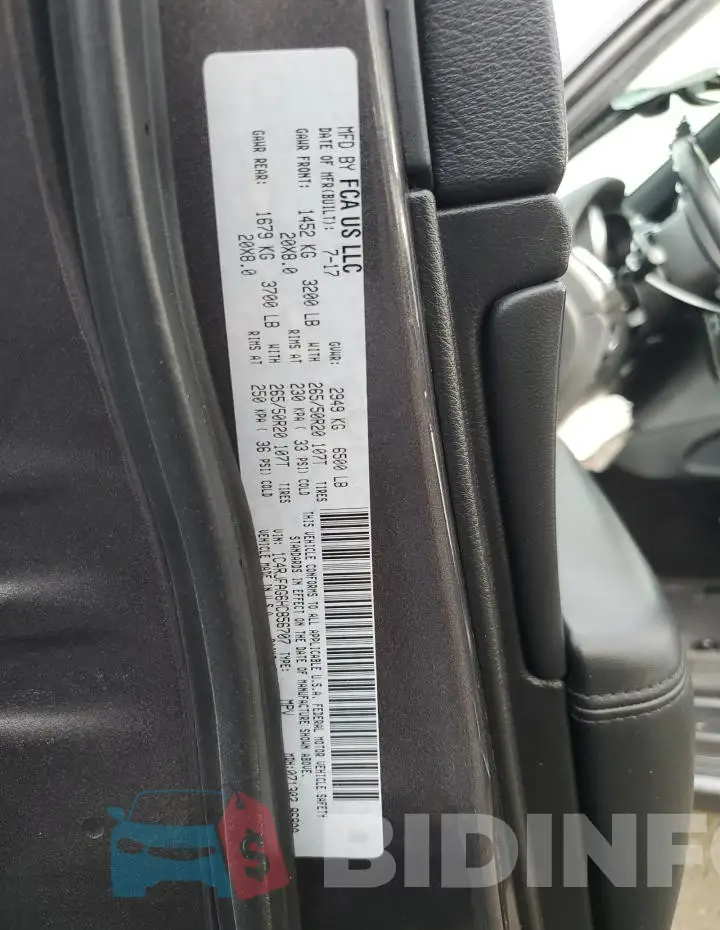1C4RJFAG6HC856707 Photo# 13