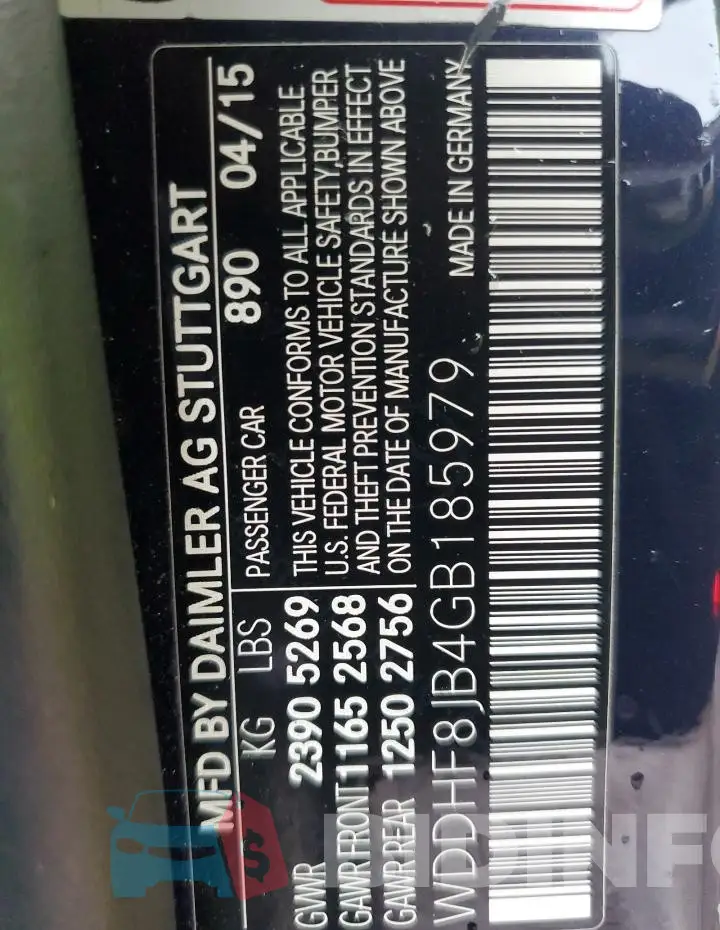 WDDHF8JB4GB185979 Photo# 12