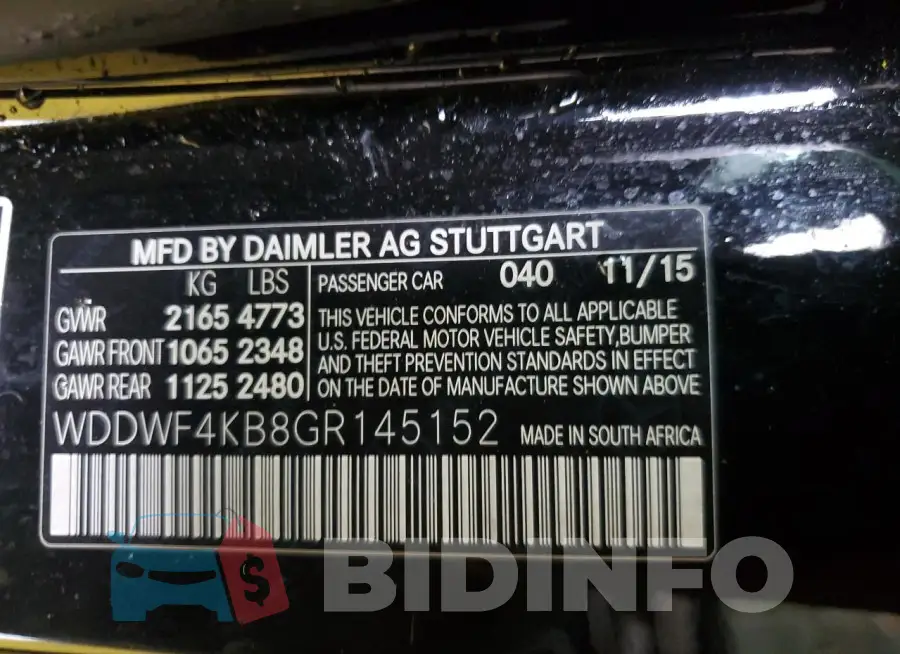 WDDWF4KB8GR145152 Photo# 13