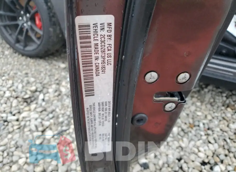 2C3CDZBT3PH518241 Photo# 12