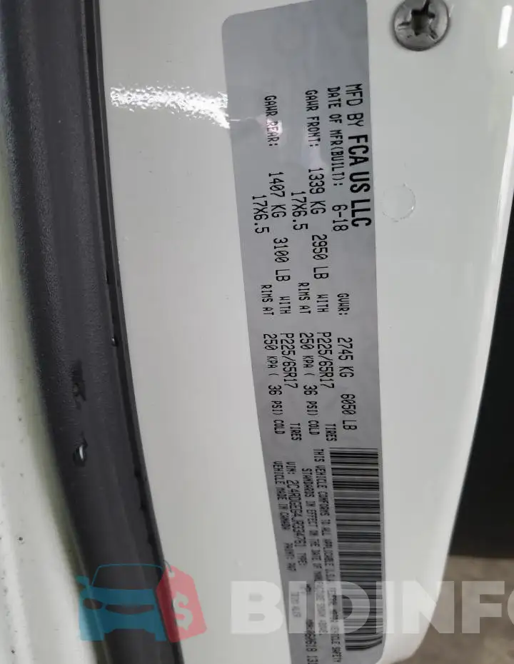 2C4RDGEG4JR334761 Photo# 13
