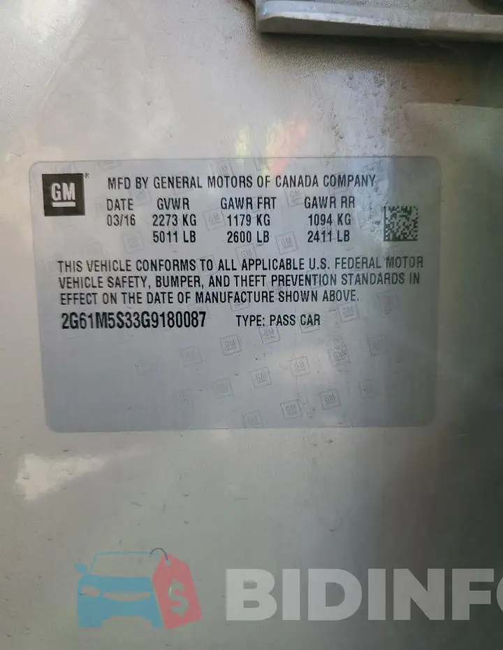 2G61M5S33G9180087 Photo# 12