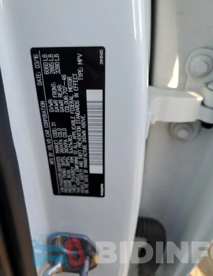 YV4A22PL0G1081125 Photo# 13