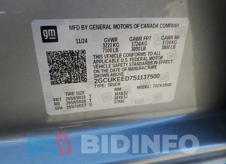 2GCUKEED7S1137500 Photo# 12