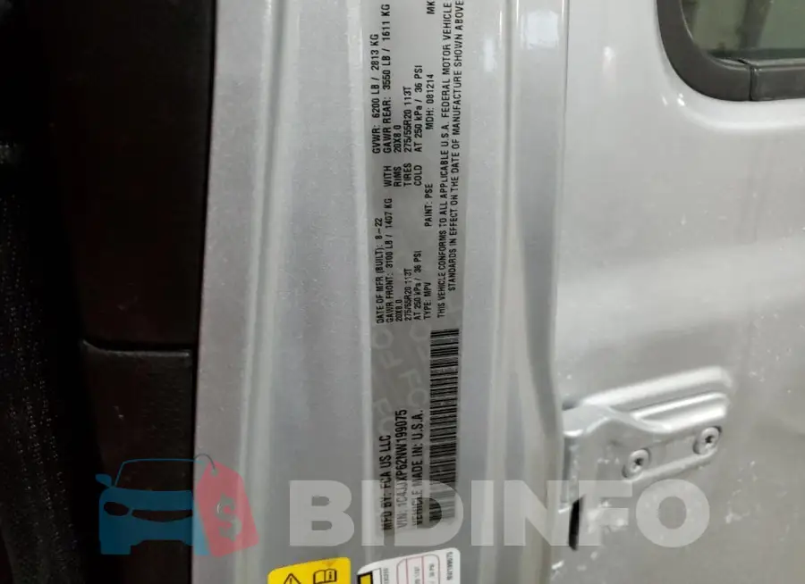 1C4JJXP62NW199075 Photo# 13