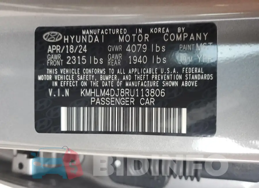 KMHLM4DJ8RU113806 Photo# 13