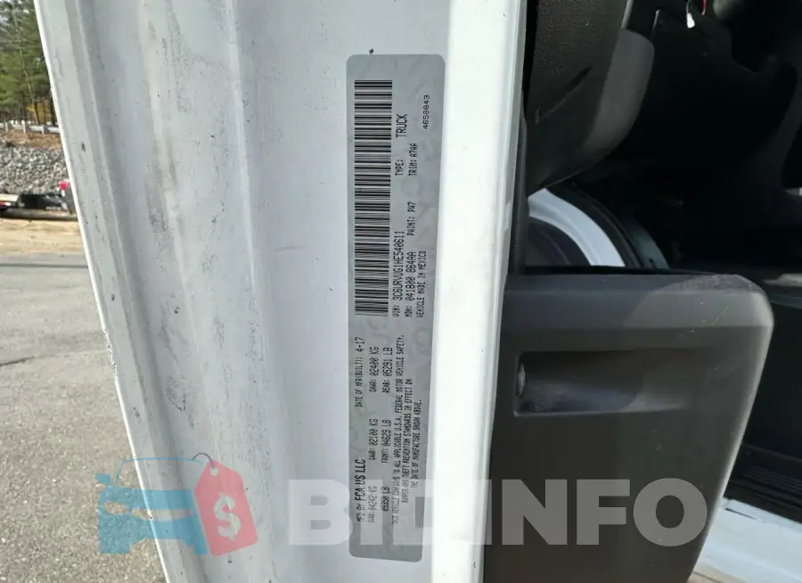 3C6URVUG1HE540611 Photo# 11