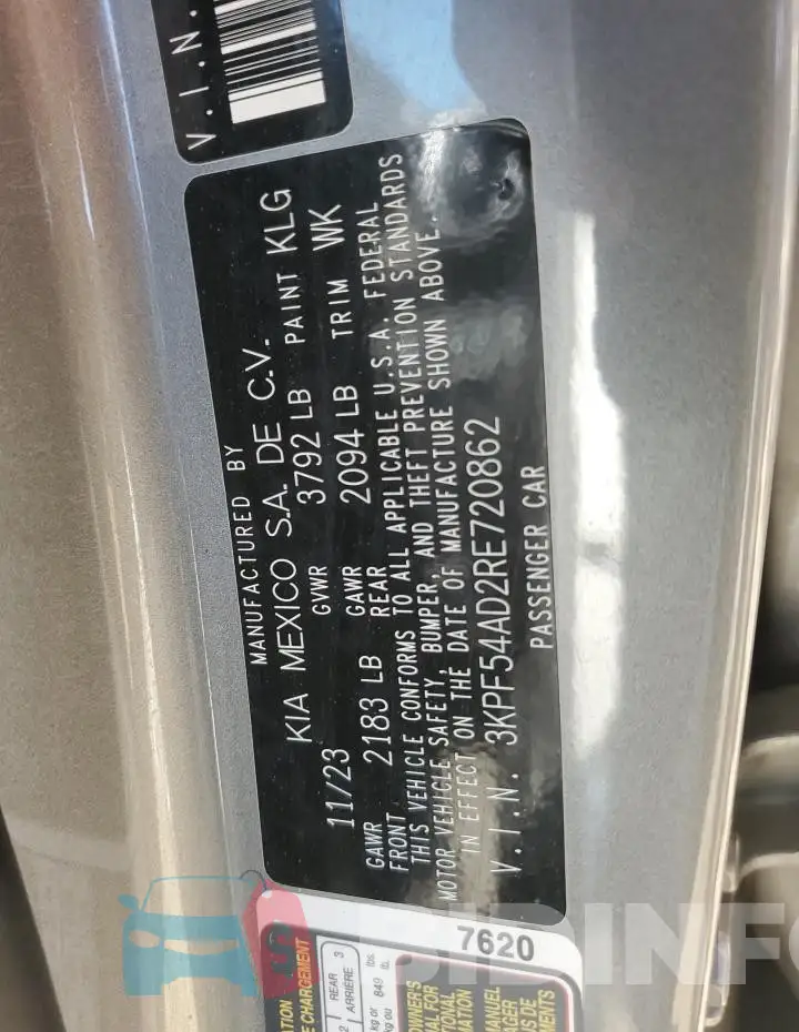 3KPF54AD2RE720862 Photo# 12