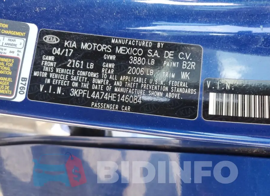3KPFL4A74HE146084 Photo# 13