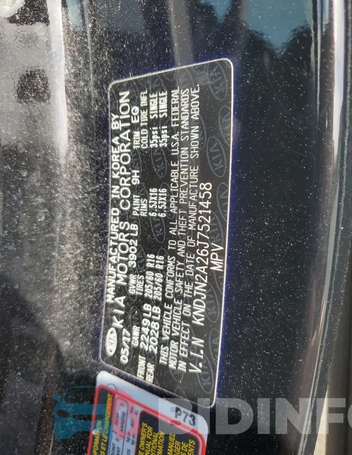 KNDJN2A26J7521458 Photo# 12