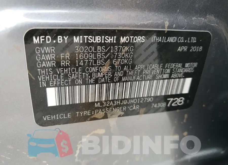 ML32A3HJ0JH012790 Photo# 12
