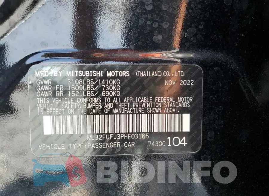 ML32FUFJ3PHF03165 Photo# 12