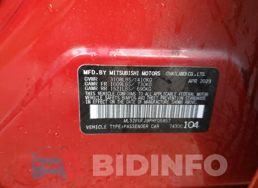 ML32FUFJ9PHF05857 Photo# 12