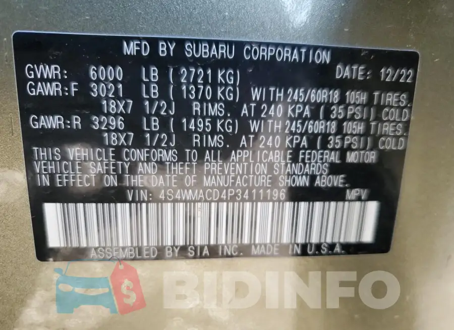 4S4WMACD4P3411196 Photo# 13