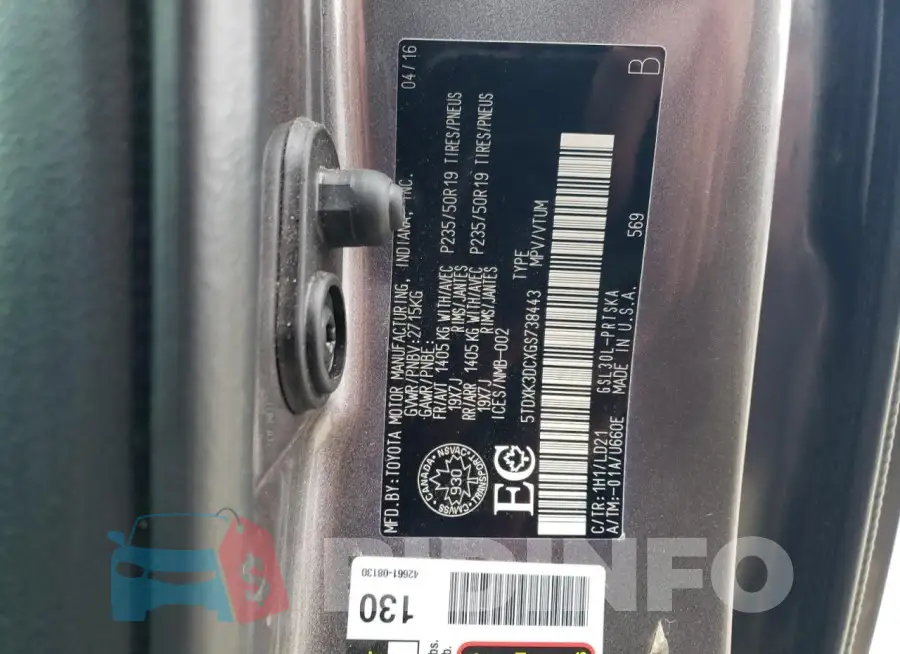 5TDXK3DCXGS738443 Photo# 14