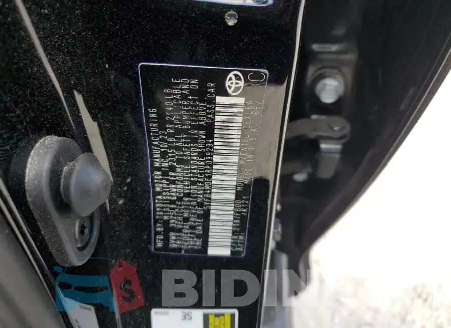 5YFB4MDE1RP099294 Photo# 12