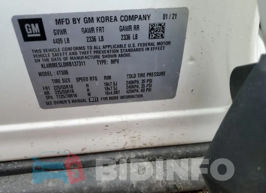 KL4MMESL0MB137311 Photo# 13