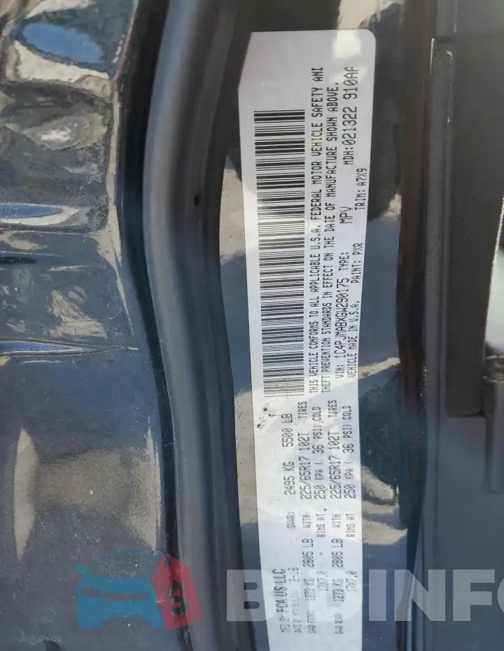 1C4PJMABXGW290175 Photo# 12