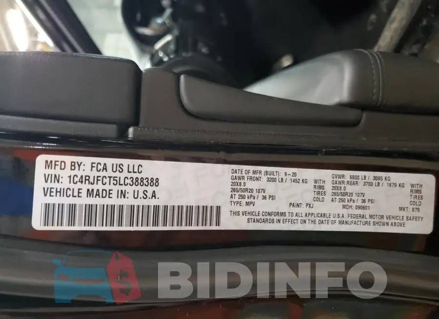 1C4RJFCT5LC388388 Photo# 14